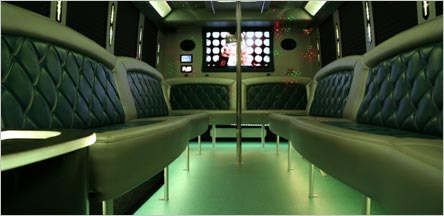 20 Passengers Party Bus Interior Sausalito