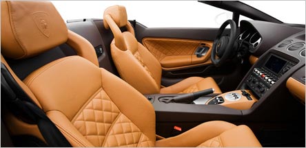 Lamborghini Gallardo Interior Sausalito Limo Service