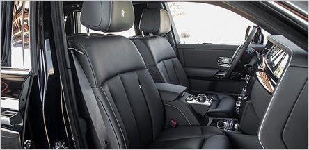 Sausalito Rolls Royce Phantom Interior Front