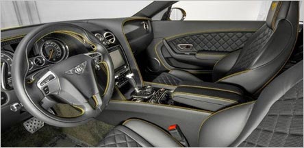 Sausalito Bentley Continental GT Interior