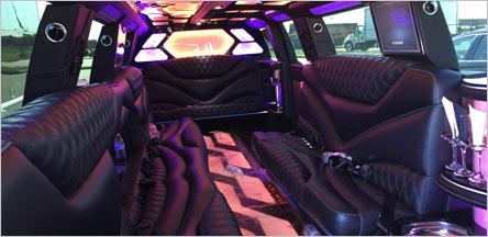 Sausalito Cadillac Escalade Limo Interior Sausalito Cadillac Escalade Limo Interior
